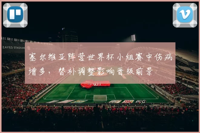 塞尔维亚阵营世界杯小组赛中伤病增多,替补调整影响晋级前景